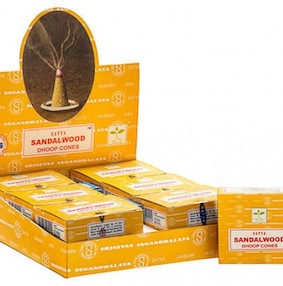 Dhoop Cones - Sandalwood - Satya - 12 cones