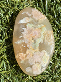 Flower Agate Palm Stone - Various Choices